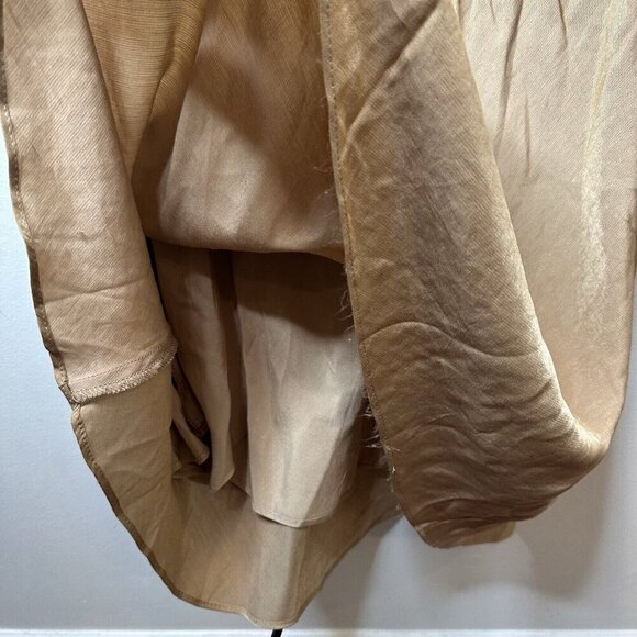 Line & Dot Revolve Slip Dress Womens S Sleeveless Midi Satin Fairy Coquette Y2K - Picture 6 of 14